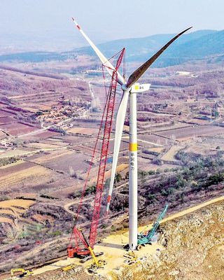 棗陽風(fēng)電項(xiàng)目施工正酣 綠色能源發(fā)展加速推進(jìn)